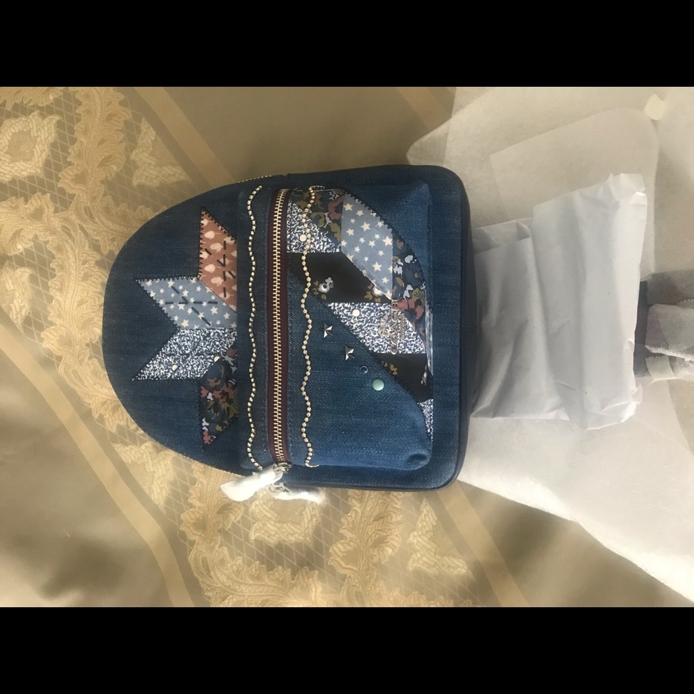 MINI CHARLIE BACKPACK WITH STAR PATCHWORK (F39917) - Picture 4 of 8